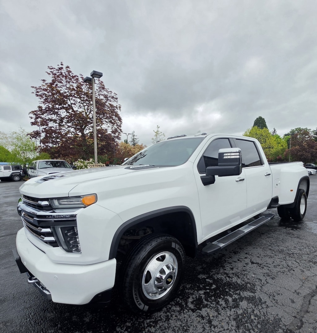 Used 2020 Chevrolet Silverado 3500 Hd Crew Cab High Country Pickup 4d 8 Ft Dually 4wd Truck