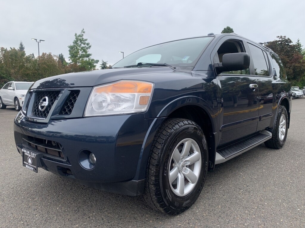 Used 2015 Nissan Armada 4wd Sv Sport Utility 4d SUV