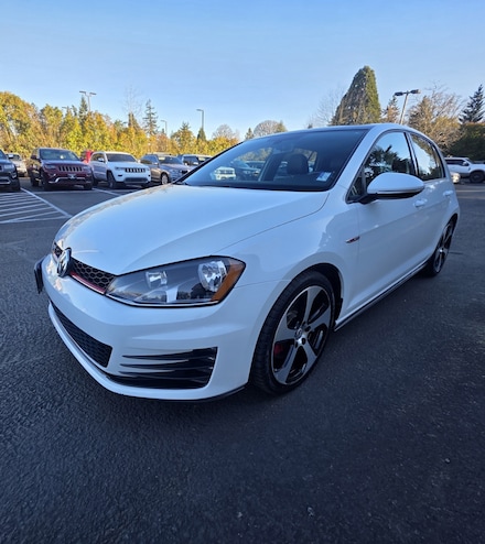 2015 Volkswagen Golf Gti Se Hatchback Sedan 4d Hatchback