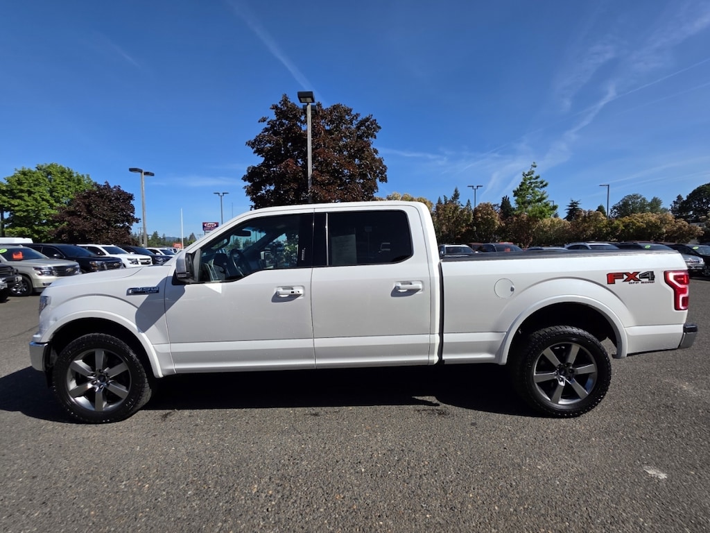Used 2018 Ford F150 4wd Supercrew Cab Lariat Pickup 4d 6 1/2 Ft Truck