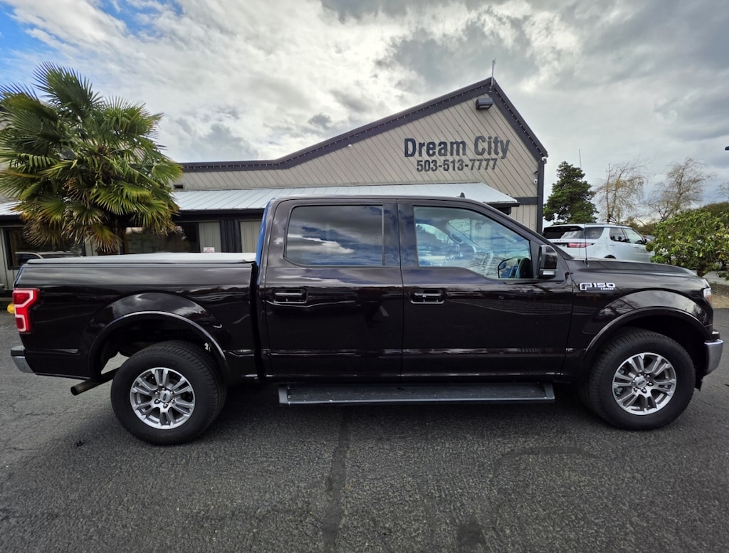Used 2019 Ford F150 4wd Supercrew Cab Lariat Pickup 4d 5 1/2 Ft V8, Flex Fuel, 5.0 Liter Truck