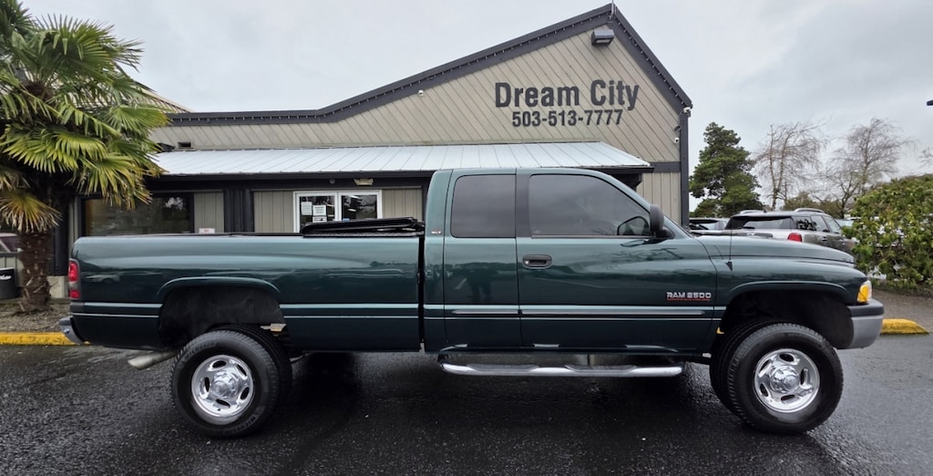 Used 2001 Dodge Ram 2500 Quad Cab Long Bed 4wd 5.9 Diesel Truck