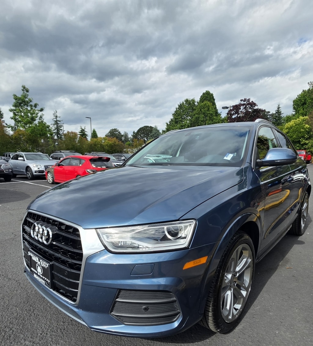 Used 2017 Audi Q3 1-Owner Premium Plus Sport Utility 4d Awd SUV