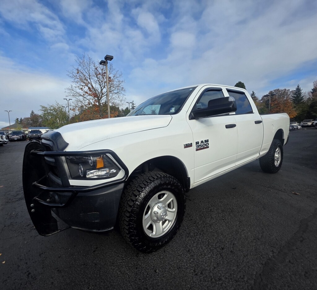 Used 2015 Ram 3500 Crew Cab Tradesman Pickup 4d 6 1/3 Ft 4wd Truck