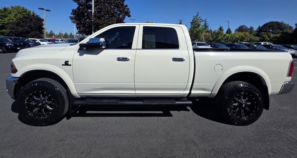 Used 2016 Ram 3500 Crew Cab 4wd Laramie Longhorn Pickup 4d 6 1/3 Ft Aisin Transmis Truck