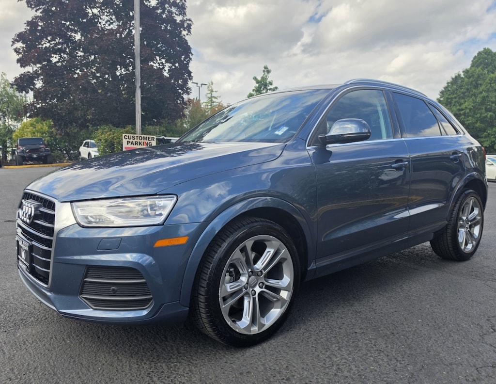 Used 2017 Audi Q3 1-Owner Premium Plus Sport Utility 4d Awd SUV