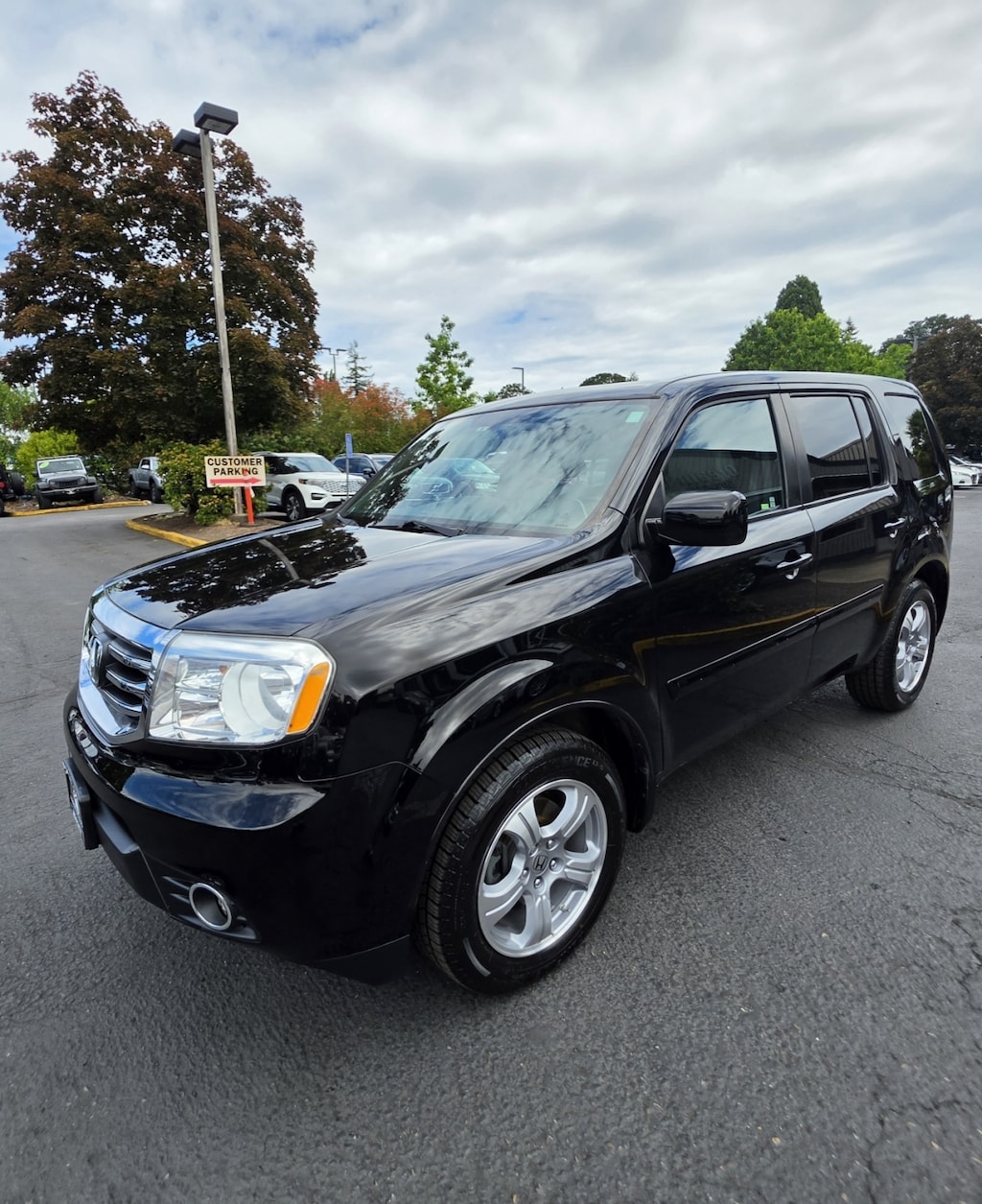 Used 2013 Honda Pilot Ex-l Sport Utility 4d 4wd SUV