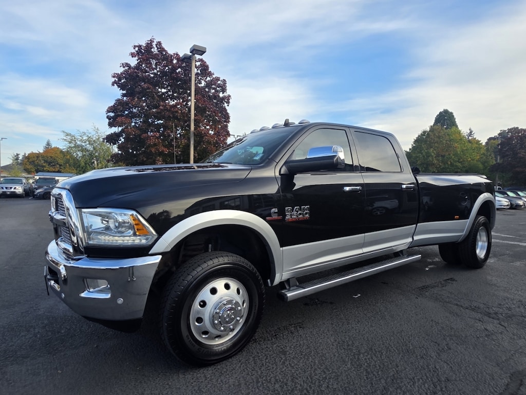 Used 2016 Ram 3500 Crew Cab 4wd Laramie Pickup 4d 8 Ft Aisin 6-Speed Automatic Tra Truck