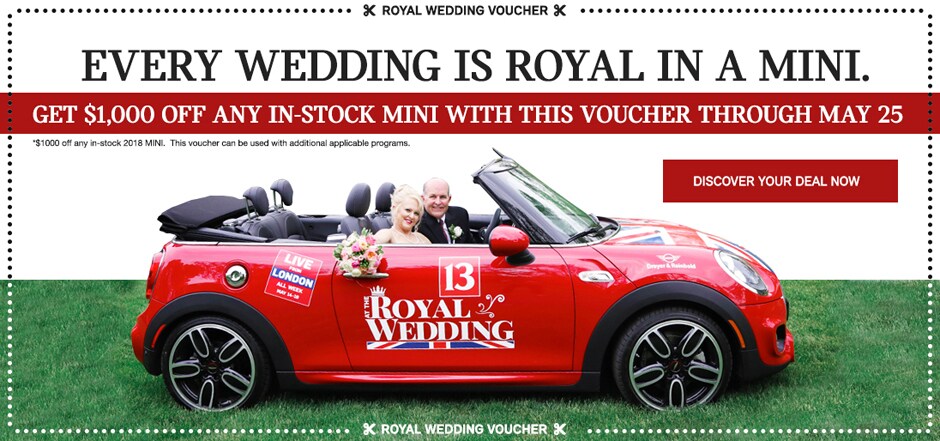 Dreyer Reinbold Mini Celebrates Royal Wedding Dreyer Reinbold Mini