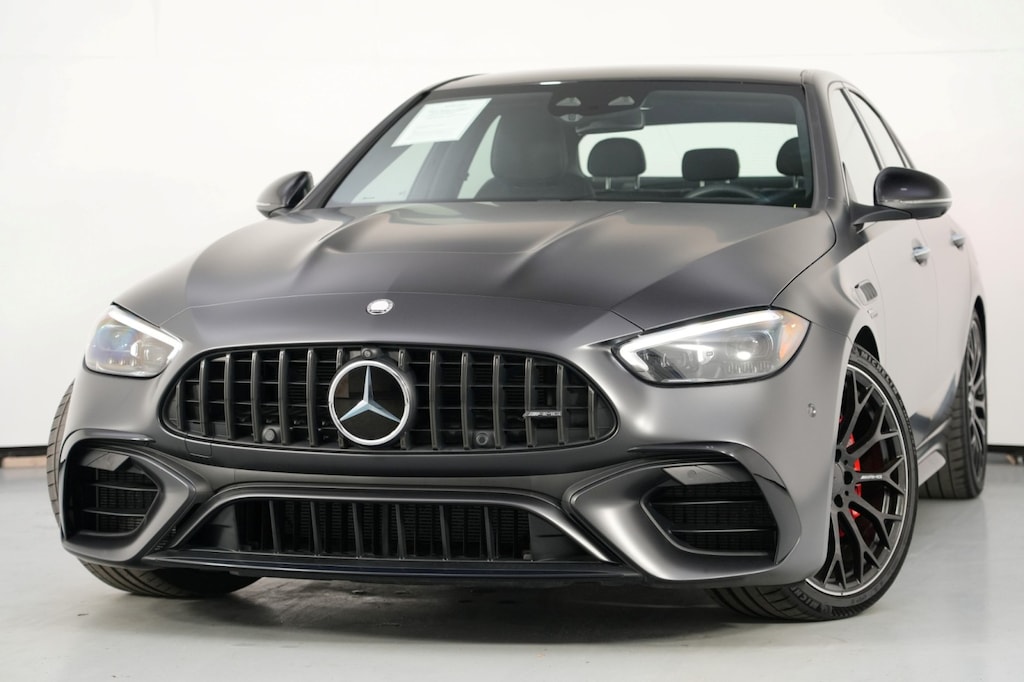 Used 2024 Mercedes-Benz C-Class AMG C 63 S E Performance w/ Driver Assist & AMG Ni Sedan