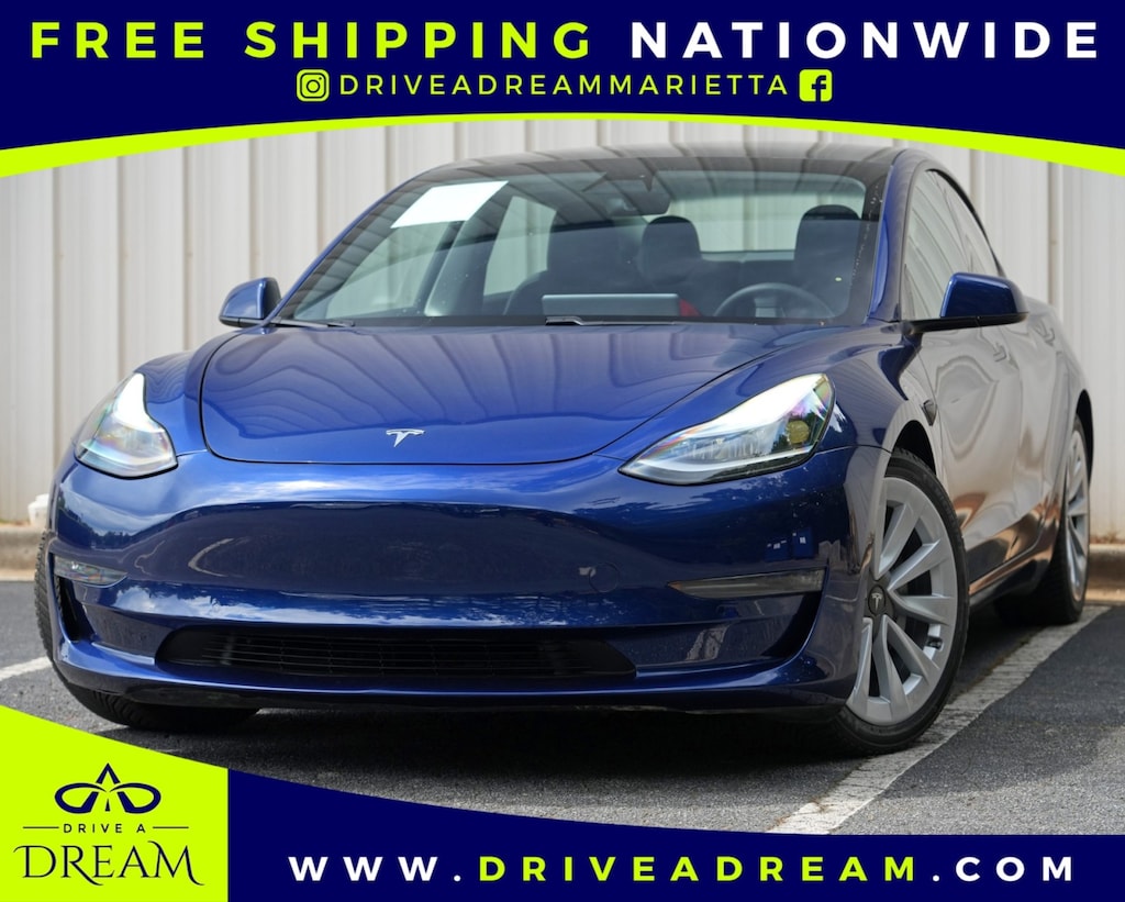 Used 2021 Tesla Model 3 Long Range Sedan