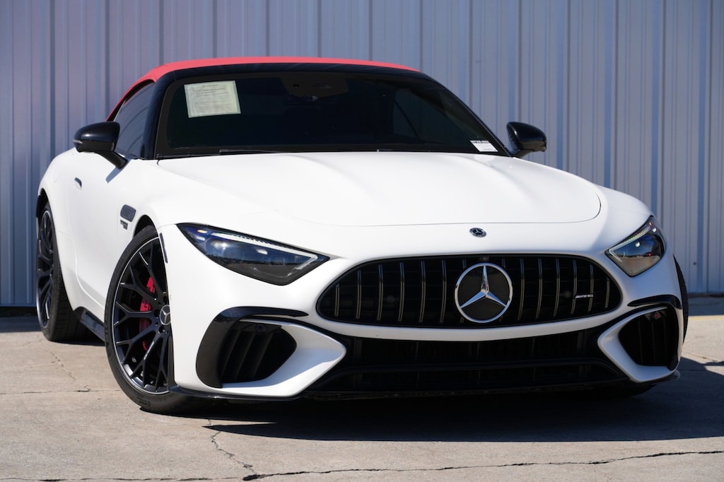 Used 2022 Mercedes-Benz SL AMG SL 63 w/ Performance Trim & AMG Night Packages Convertible