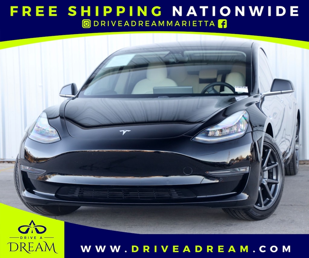 Used 2019 Tesla Model 3 Standard Range Plus Sedan