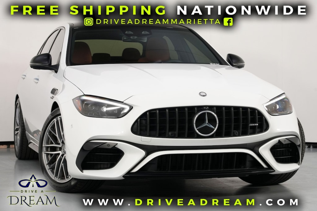Used 2025 Mercedes-Benz C-Class AMG C 63 S E Performance w/ Driver Assist & AMG Ni Sedan