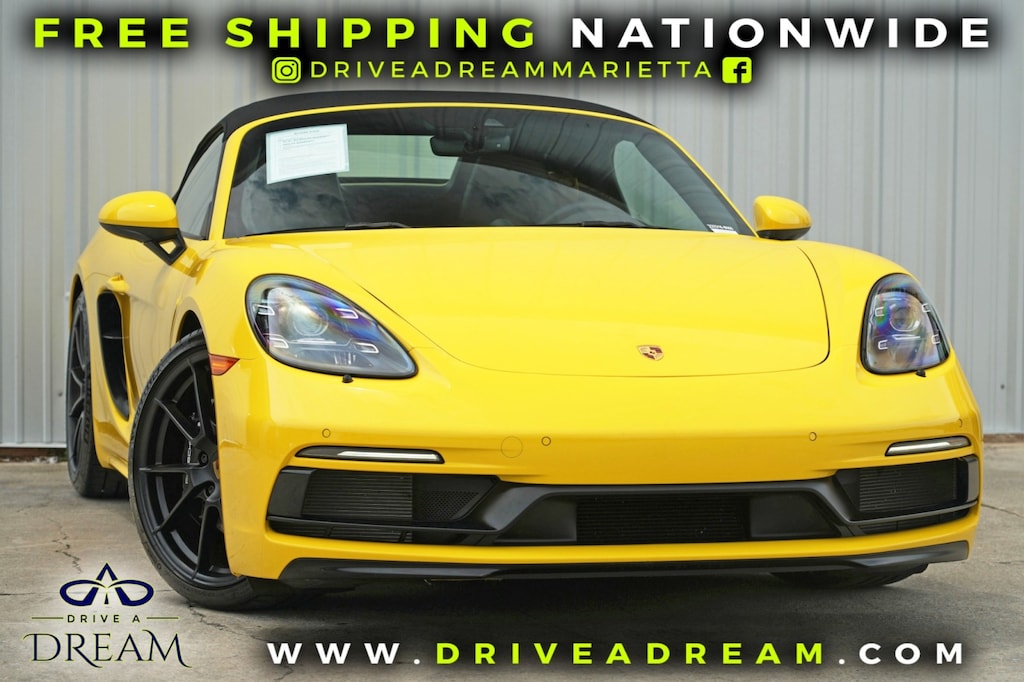 Used 2021 Porsche 718 Boxster GTS 4.0 w/ Premium Package Cabriolet