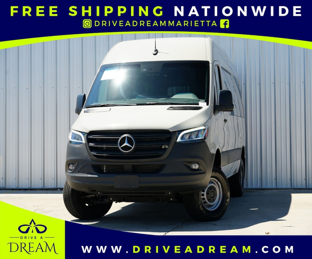 Used 2023 Mercedes-Benz Sprinter Passenger Van w/ Premium, Driver Convenience & Comfort Plus Pack Van Passenger Van