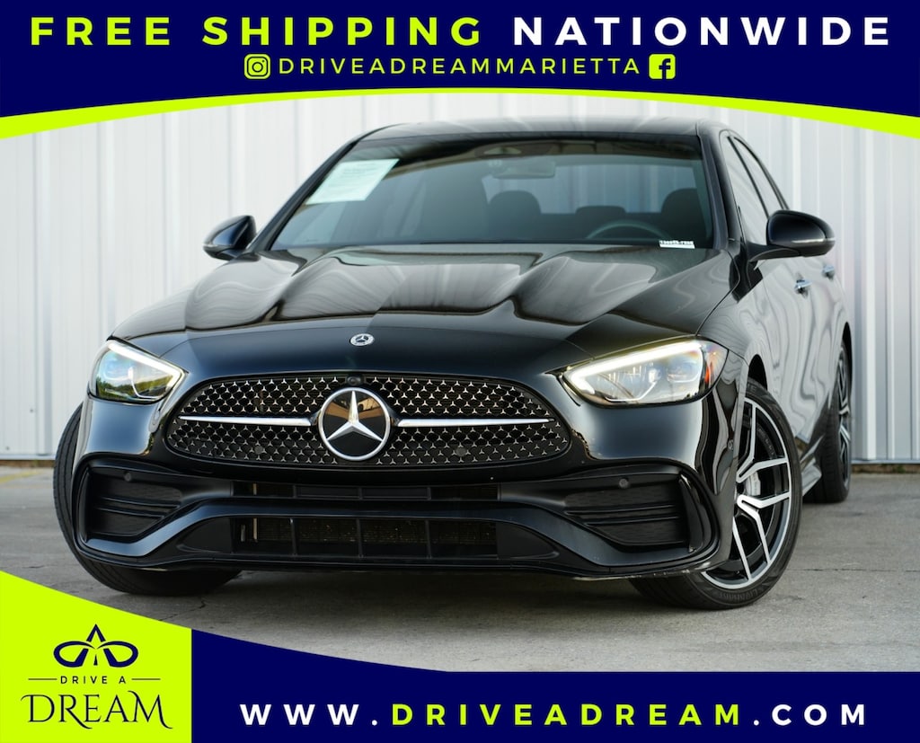 Used 2023 Mercedes-Benz C-Class C 300 w/ AMG Line & Night Packages Sedan