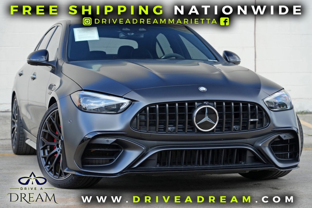 Used 2024 Mercedes-Benz C-Class AMG C 63 S E Performance w/ AMG Night & Driver Ass Sedan