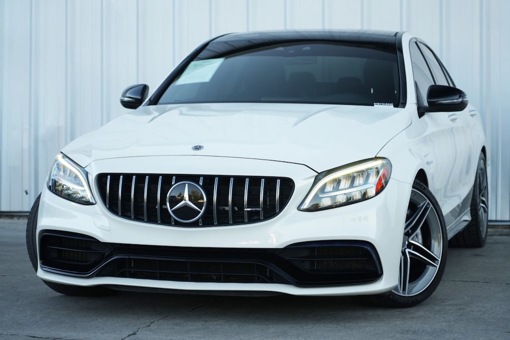 Used 2021 Mercedes-Benz C-Class AMG C 63 w/ Driver Assist & AMG Night Packages Sedan