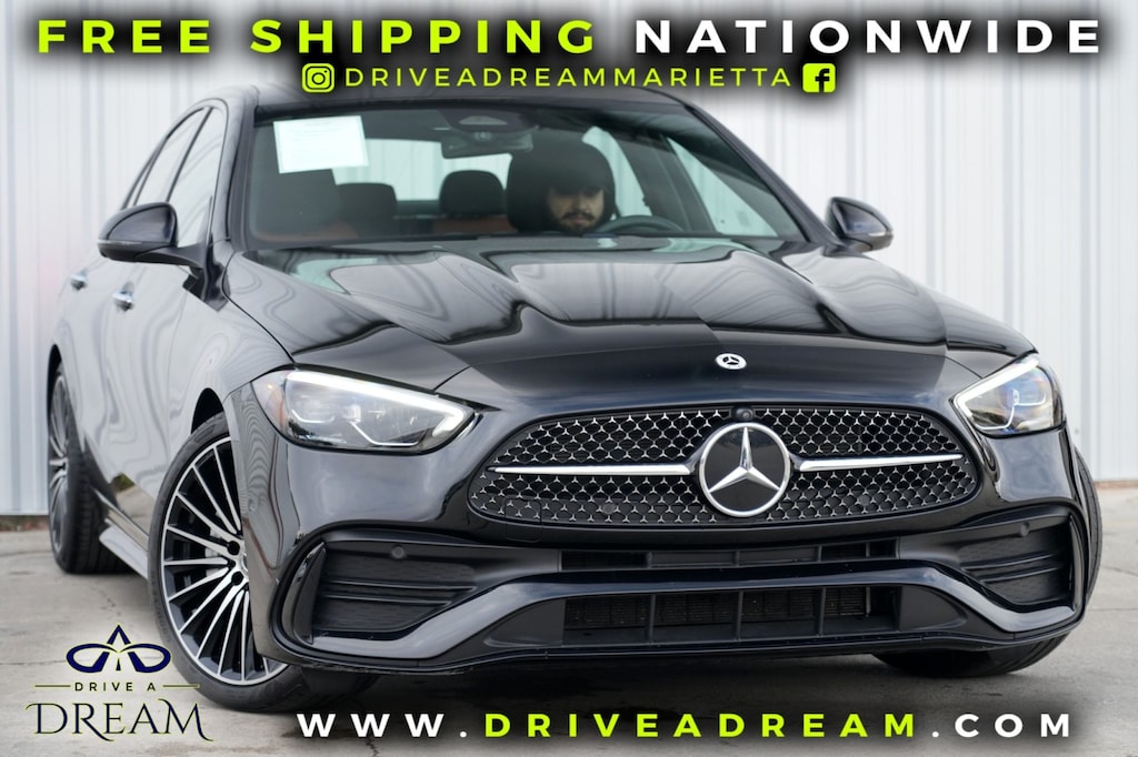 Used 2023 Mercedes-Benz C-Class C 300 w/ AMG Line, Night & Exclusive Trim Packages Sedan
