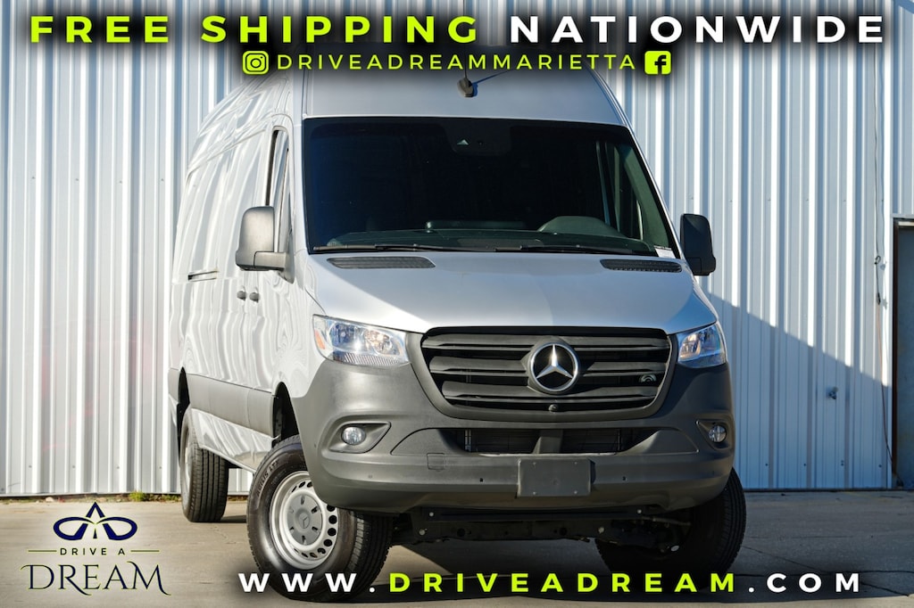 Used 2023 Mercedes-Benz Sprinter Cargo Van w/ Driver Convenience & Comfort Packages Van Cargo Van
