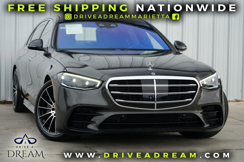 Used 2021 Mercedes-Benz S-Class S 580 w/ AMG Line & Night Packages Sedan