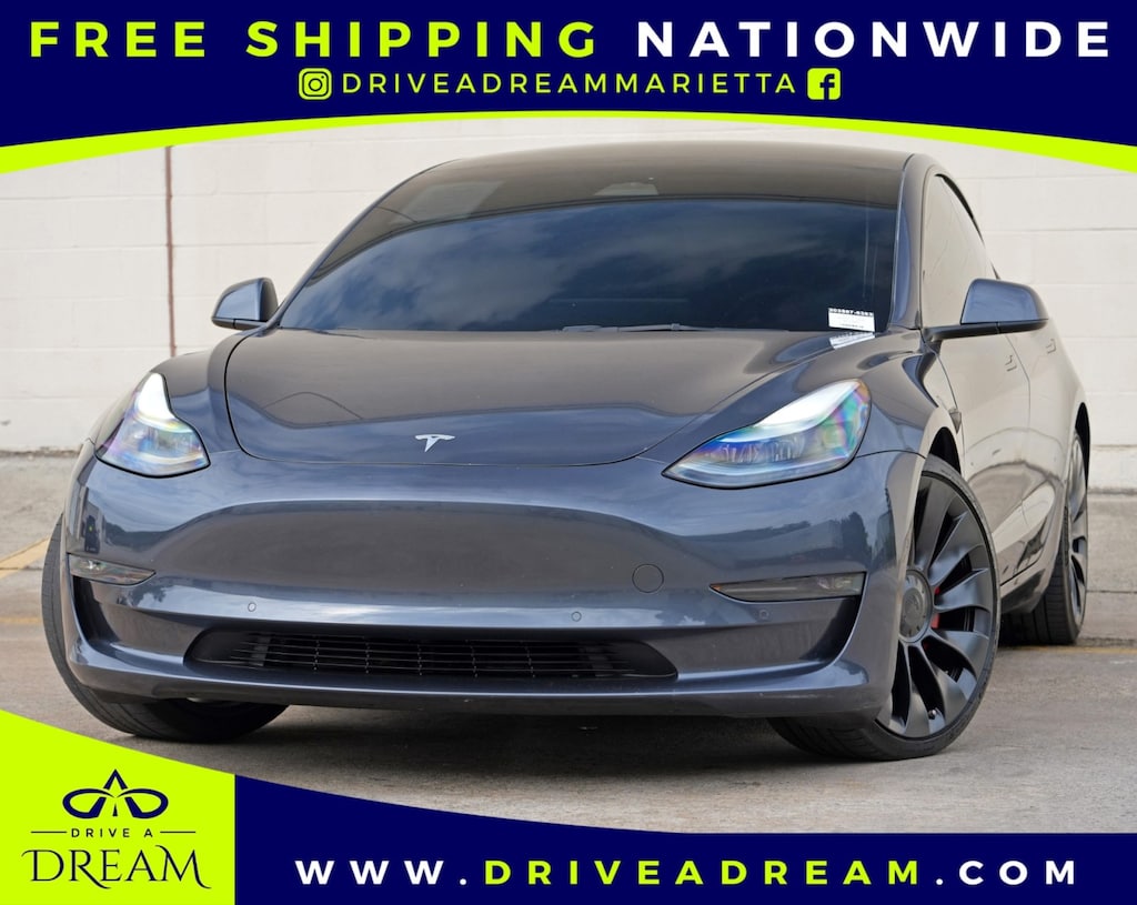 Used 2022 Tesla Model 3 Performance Sedan
