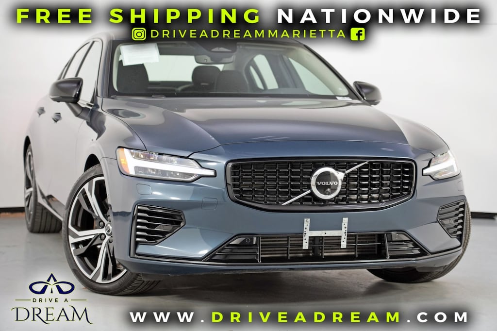 Used 2023 Volvo S60 Recharge Plug-In Hybrid Plus Dark Theme Sedan