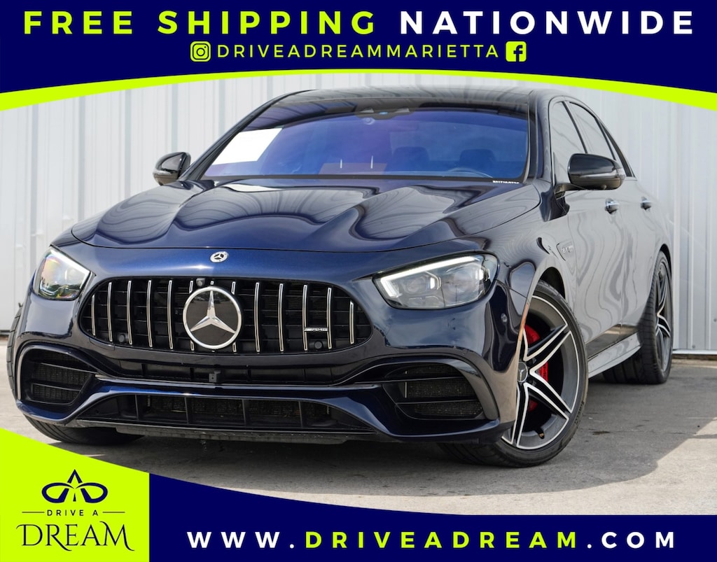Used 2021 Mercedes-Benz E-Class AMG E 63 S w/ Driver Assist & AMG Night Package Sedan