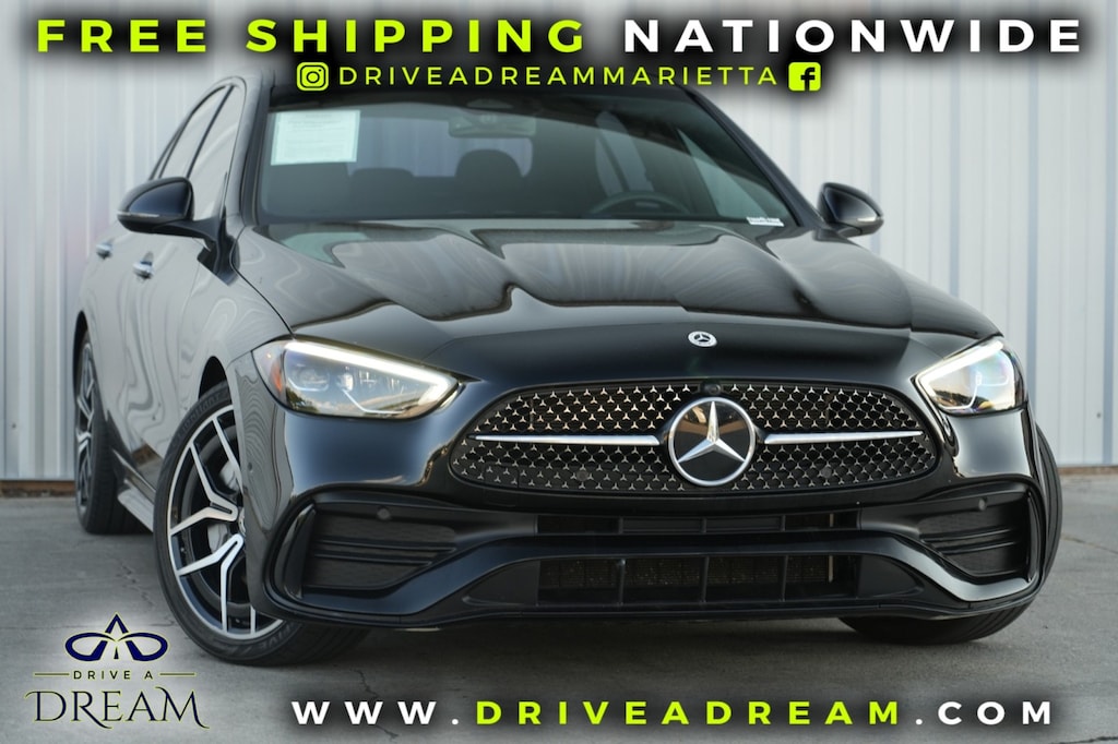 Used 2023 Mercedes-Benz C-Class C 300 w/ AMG Line & Night Packages Sedan