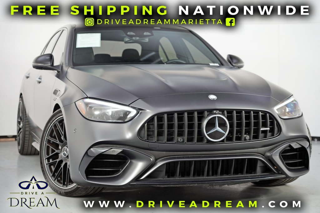 Used 2024 Mercedes-Benz C-Class AMG C 63 S E Performance w/ AMG Night Plus, Driver Sedan
