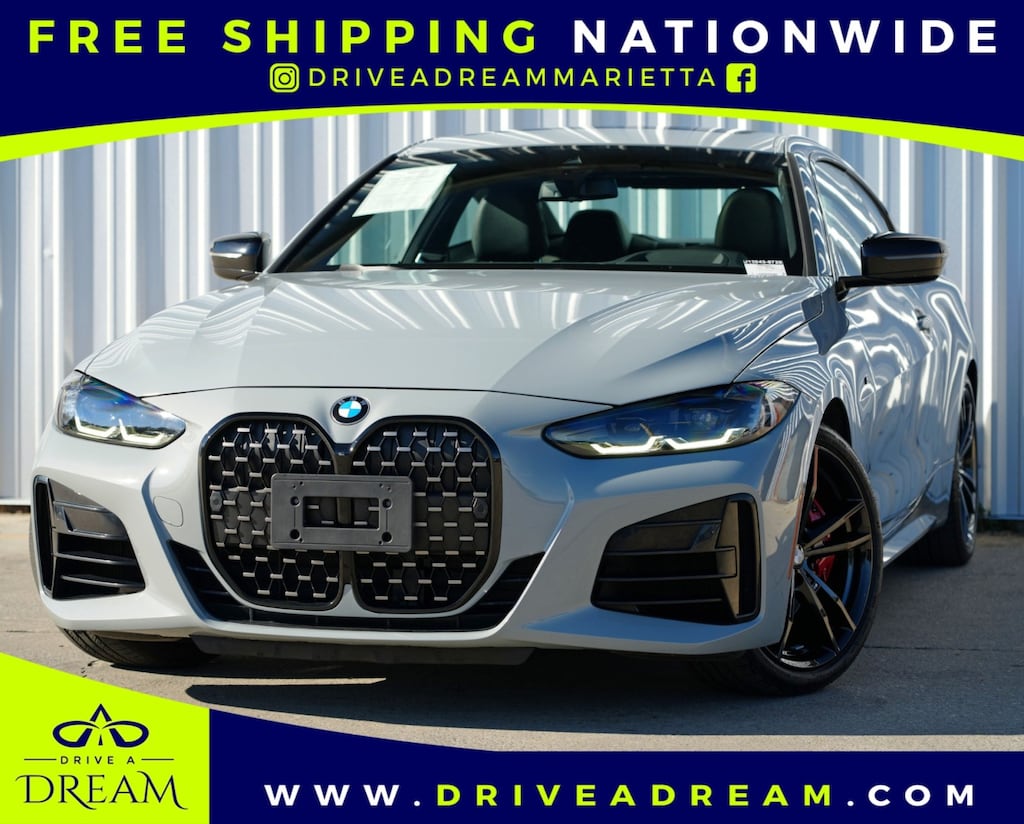 Used 2022 BMW 4 Series M440i w/ Premium & Shadowline Packages Coupe