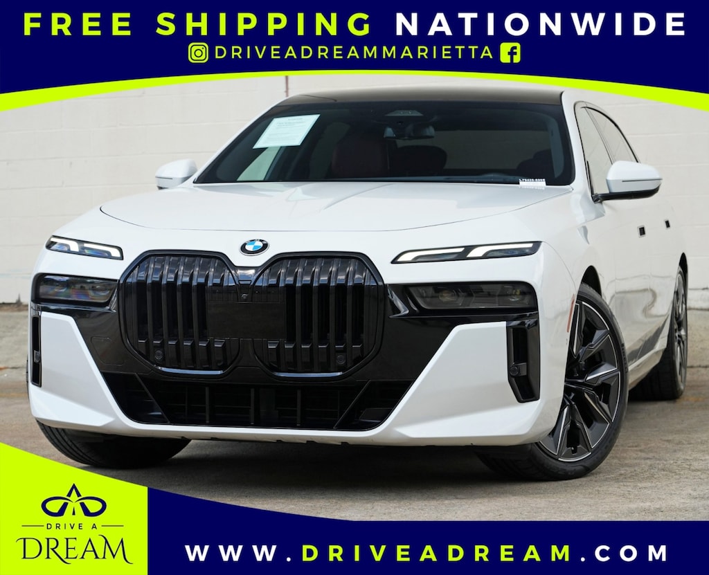 Used 2023 BMW 7 Series 740i w/ M Sport & Parking Assist Packages Sedan