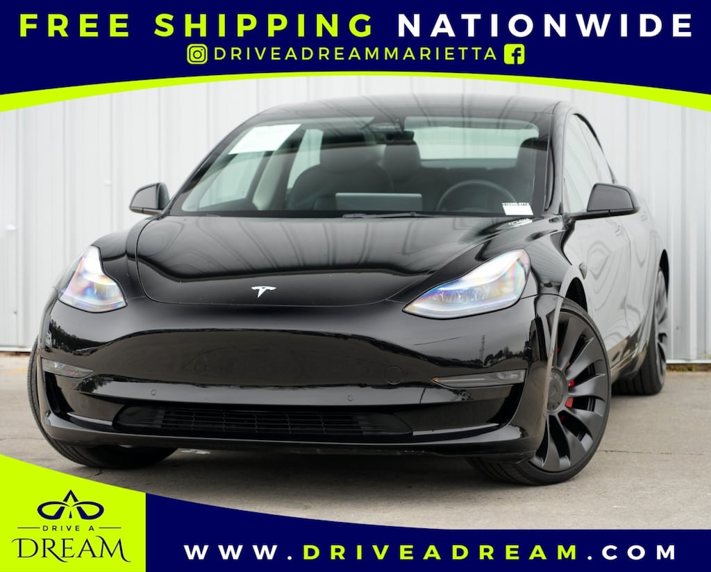 Used 2022 Tesla Model 3 Performance Sedan