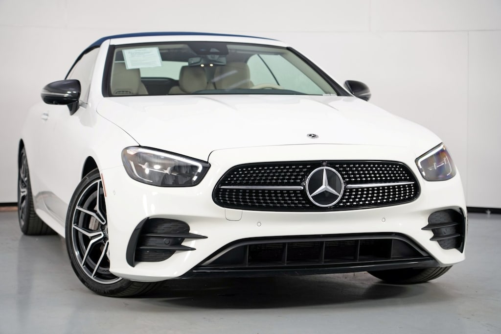 Used 2023 Mercedes-Benz E-Class E 450 w/ AMG Line & Night Packages Convertible