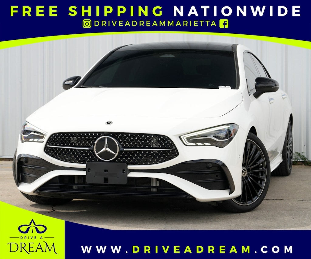 Used 2024 Mercedes-Benz CLA CLA 250 w/ AMG Night Packages Coupe