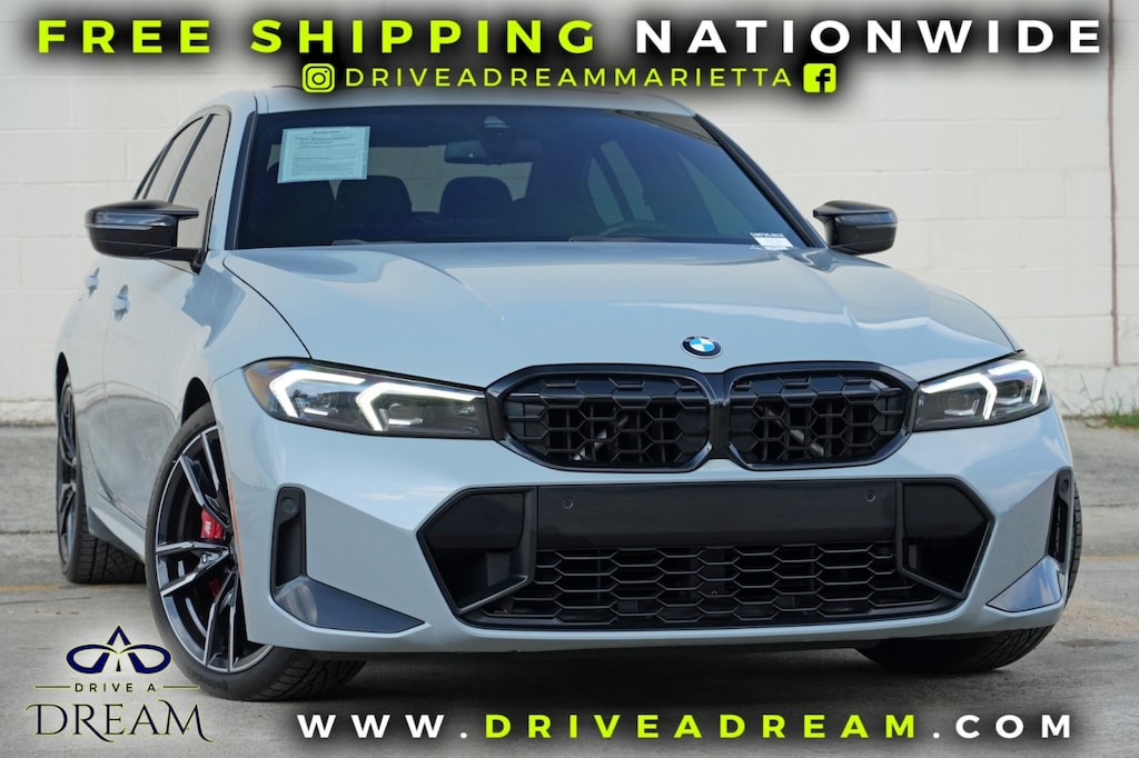 Used 2023 BMW 3 Series M340i w/ Premium, Shadowline & Premium Packages Sedan
