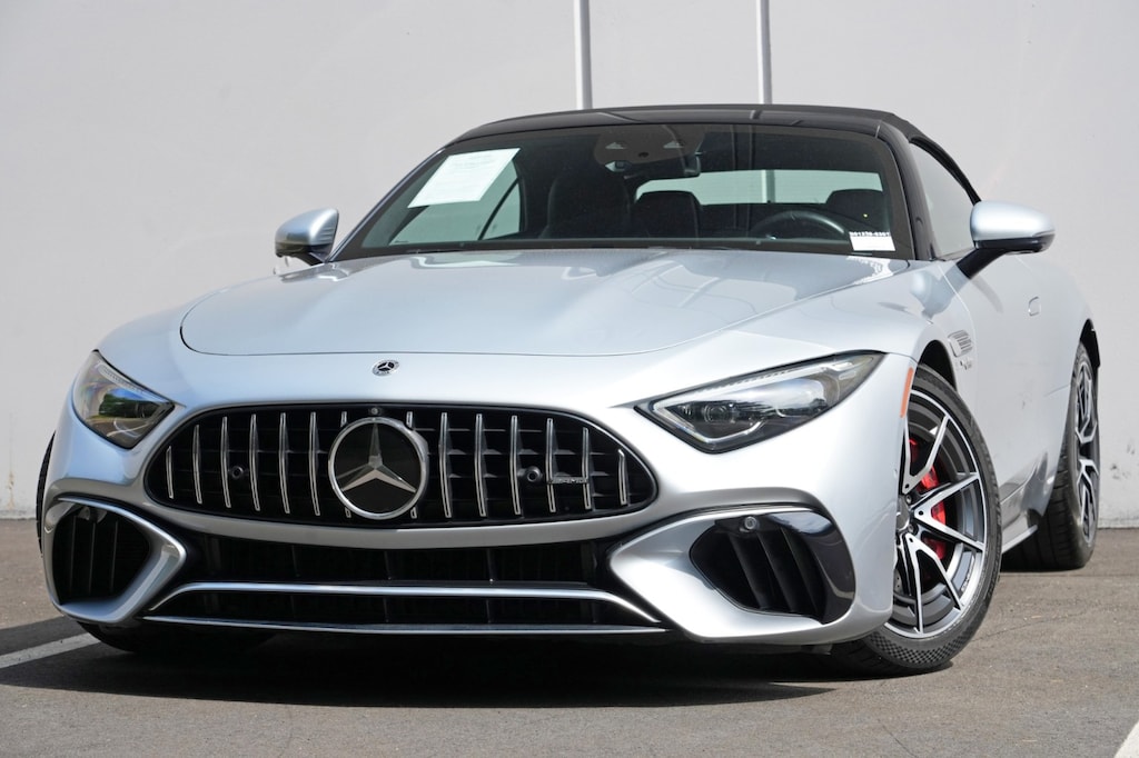 Used 2022 Mercedes-Benz SL AMG SL 55 w/ Driver Assist Package Convertible