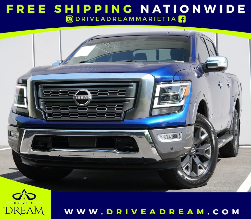 Used 2024 Nissan Titan Platinum Reserve Truck Crew Cab