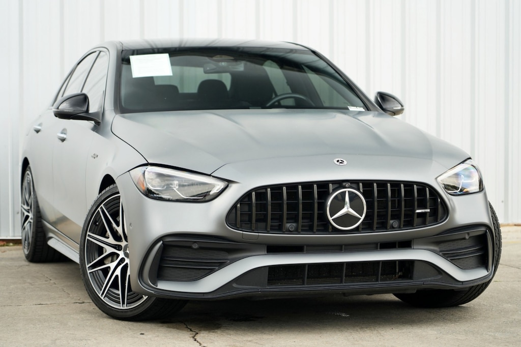 Used 2023 Mercedes-Benz C-Class AMG C 43 w/ AMG Night Packages Sedan