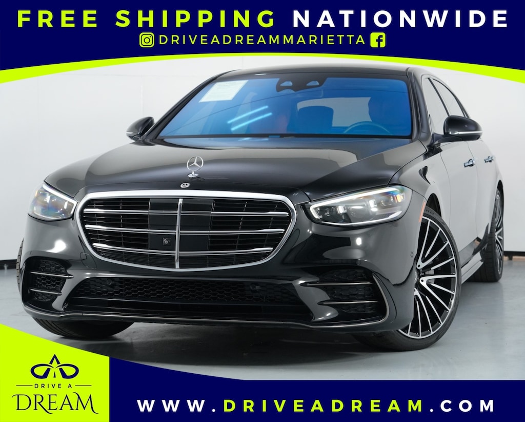 Used 2023 Mercedes-Benz S-Class S 580 w/ AMG Line & Night Packages Sedan