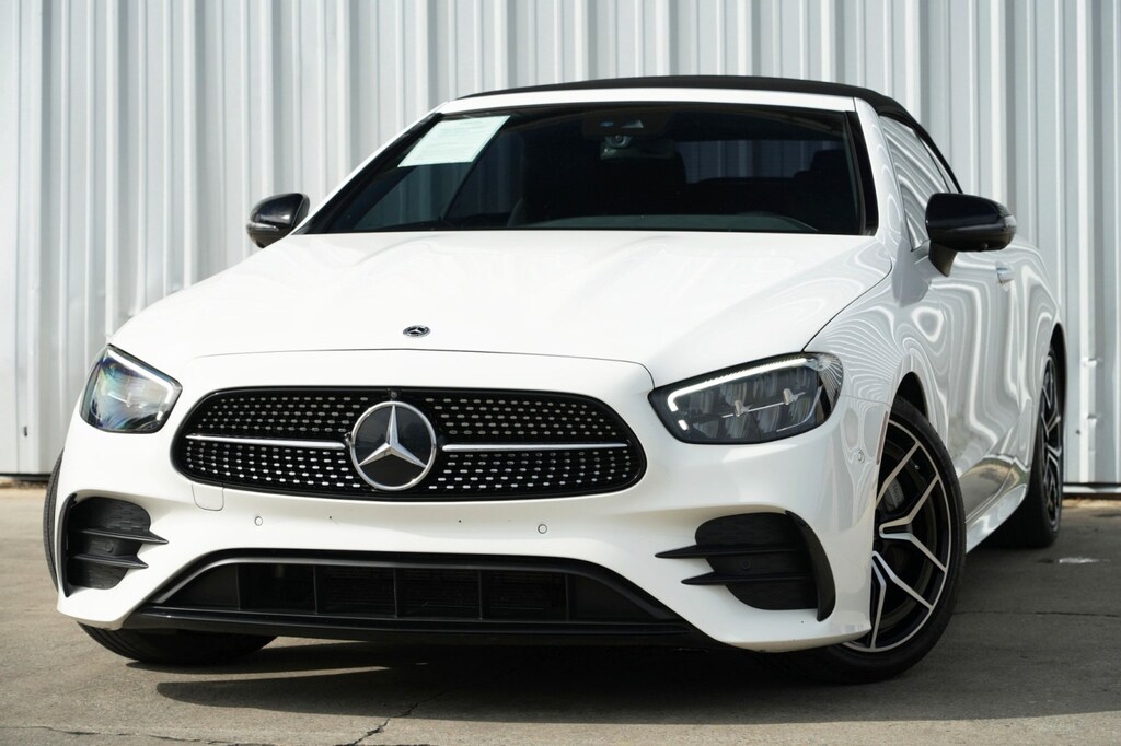 Used 2023 Mercedes-Benz E-Class E 450 w/ AMG Line & Night Packages Convertible