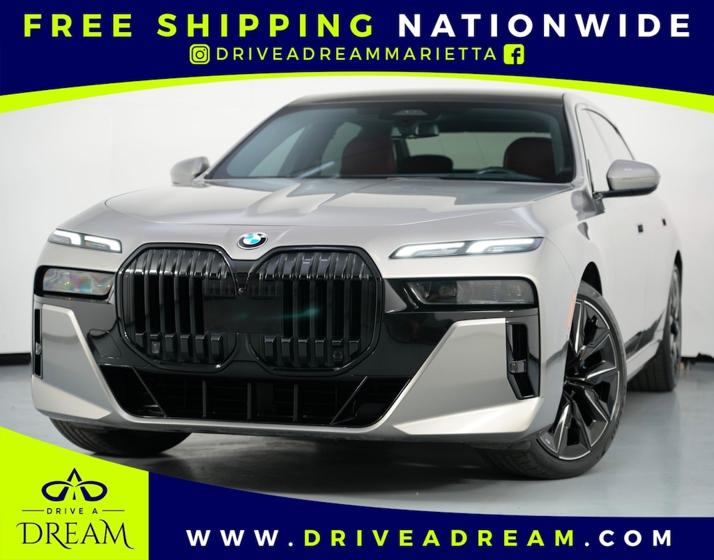 Used 2023 BMW 7 Series 740i w/ M Sport & Parking Assist Packages Sedan