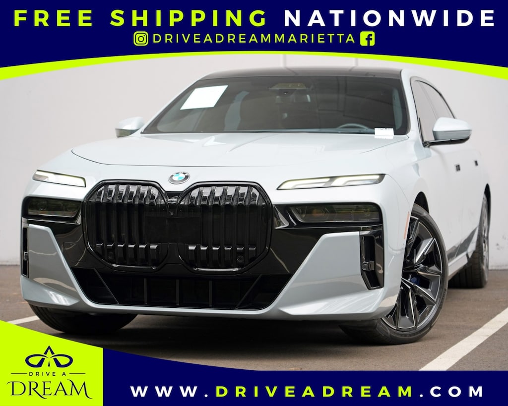 Used 2023 BMW 7 Series 760i xDrive w/ Luxury Rear Seating & Driving Assis Sedan