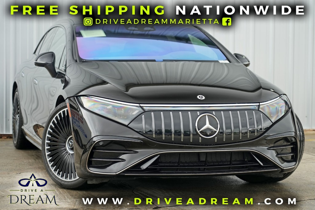 Used 2022 Mercedes-Benz EQS AMG EQS w/ Night & Exclusive Trim Packages Sedan