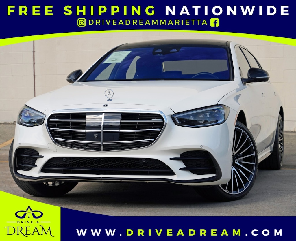 Used 2022 Mercedes-Benz S-Class S 500 w/ AMG Line & Night Packages Sedan