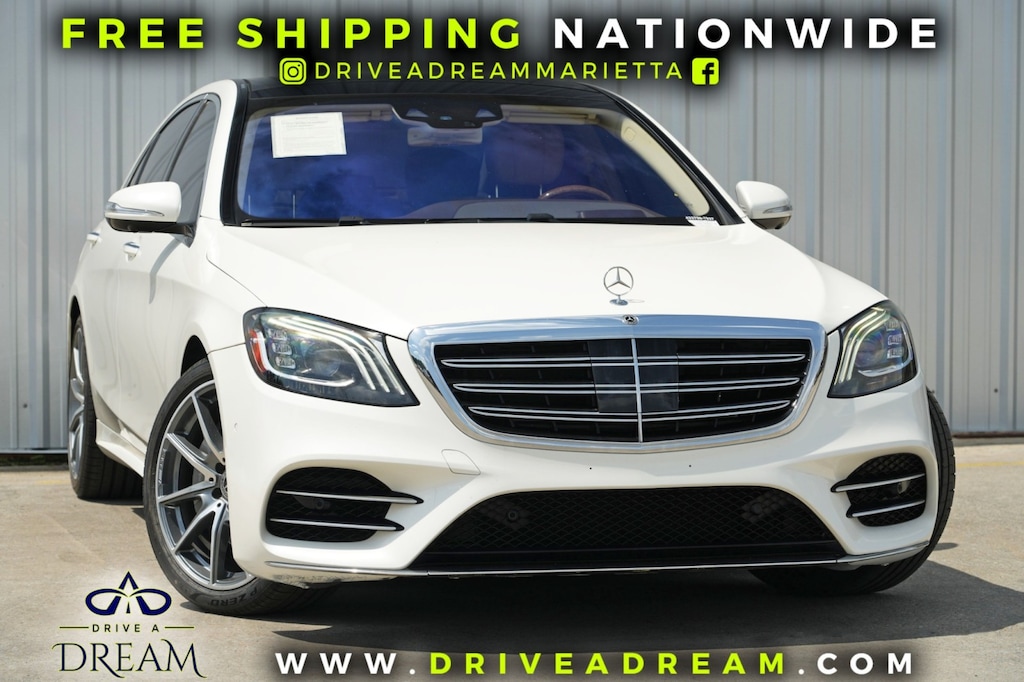 Used 2019 Mercedes-Benz S-Class S 560 w/ Premium, Driver Assist & AMG Line Package Sedan
