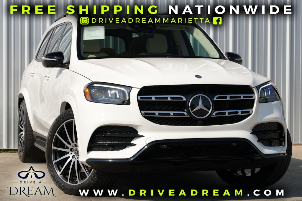 Used 2022 Mercedes-Benz GLS GLS 450 w/ AMG Line, Driver Assist & Night Package SUV