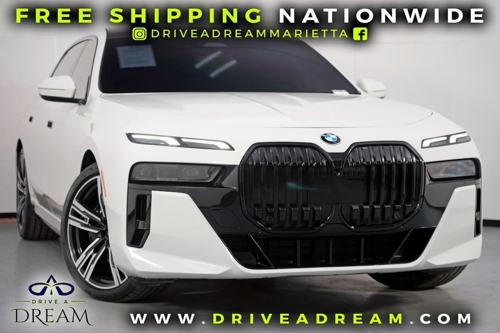 Used 2023 BMW 7 Series 740i w/ M Sport Professional & Parking Assist Pack Sedan