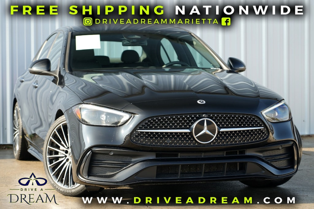 Used 2022 Mercedes-Benz C-Class C 300 w/ AMG Line, AMG Night & Exclusive Trim Pack Sedan